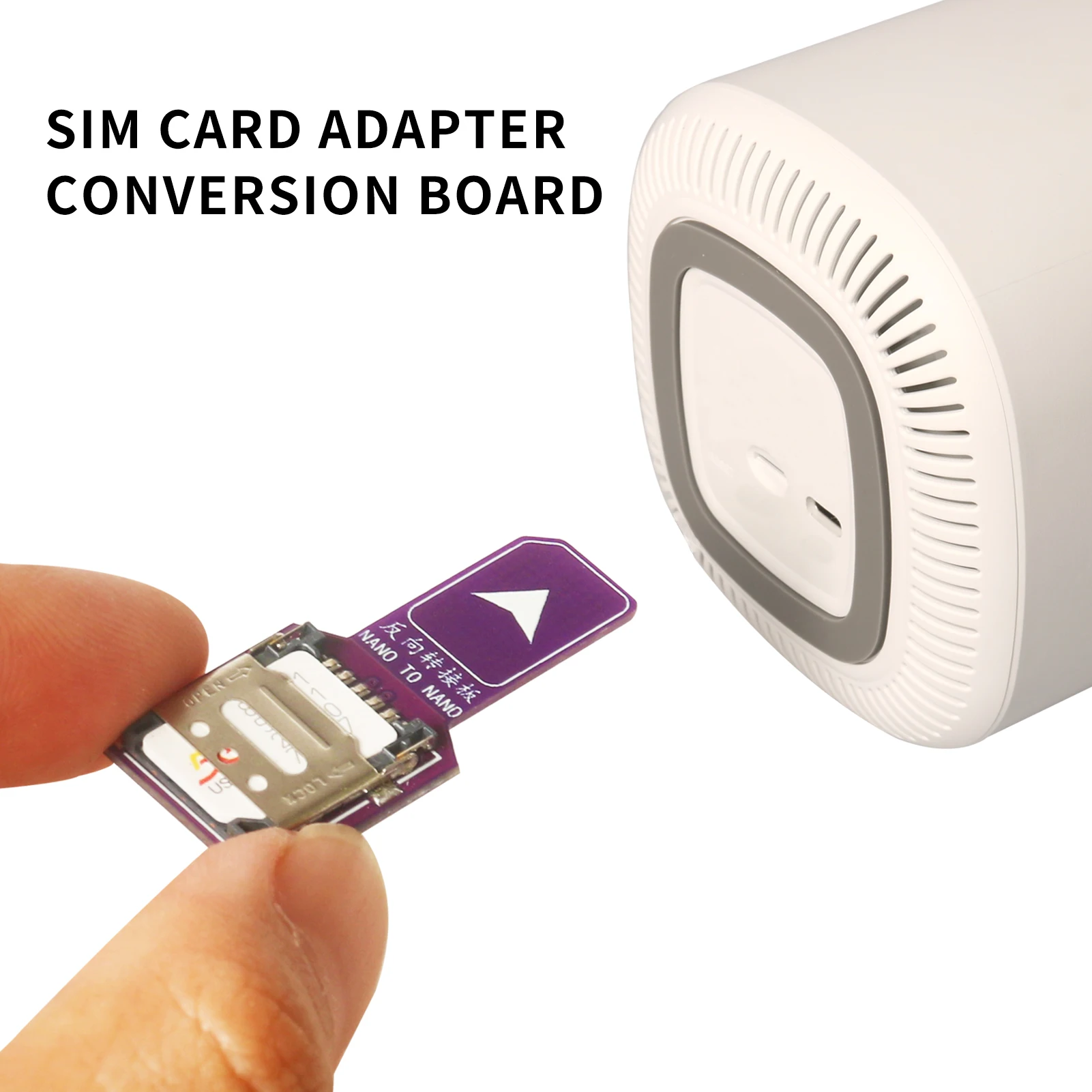 Adapter Nano SIM na Nano SIM, płytka testowa, czytnik kart SIM, szybka konwersja kart, złącze męskie na żeńskie