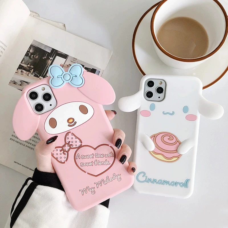 Melody Cinnamon For iPhone 15 14 13 12 11 Pro Max Xs XR 6 7 8Plus Case Soft Silicone Cover Case