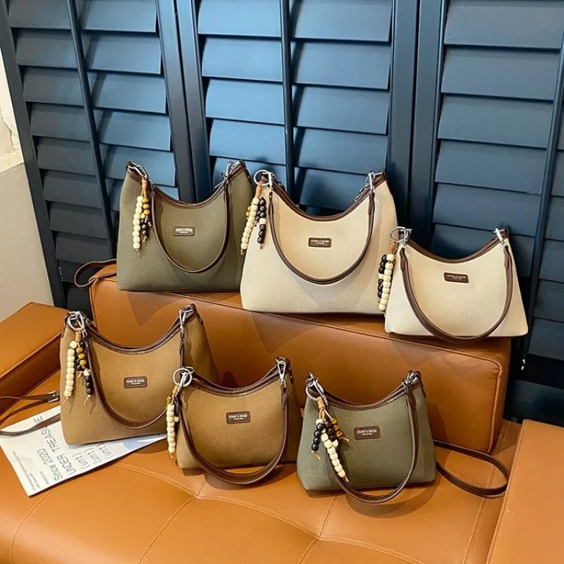 

Элегантные модные сумки для подгузников однотонного цвета для женщин, стильная повседневная сумка-тоут, кожаная сумка через плечо в винтажном стиле, роскошная сумка.