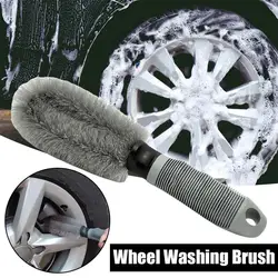 Car Wheel Brush Tire Detailing Brushes Car Rim Scrubber Cleaner With Handle Wheel Tire Cleaning Tools Car Accessories