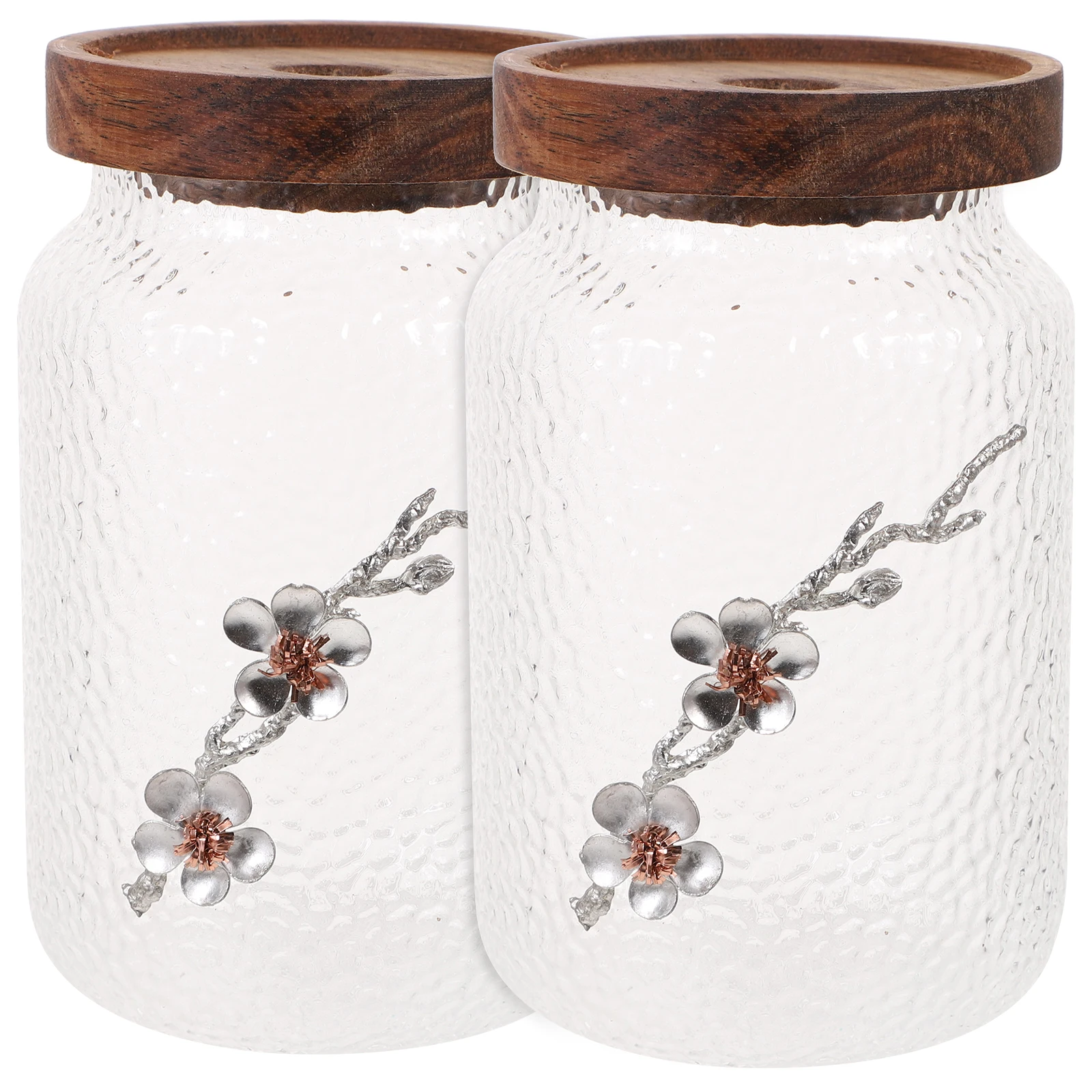 

Food Storage Sealed Jar Glass Grain Containers Cereal Canister Airtight Kitchen Pantry Organization Rice Sugar Flour Tea Coffee