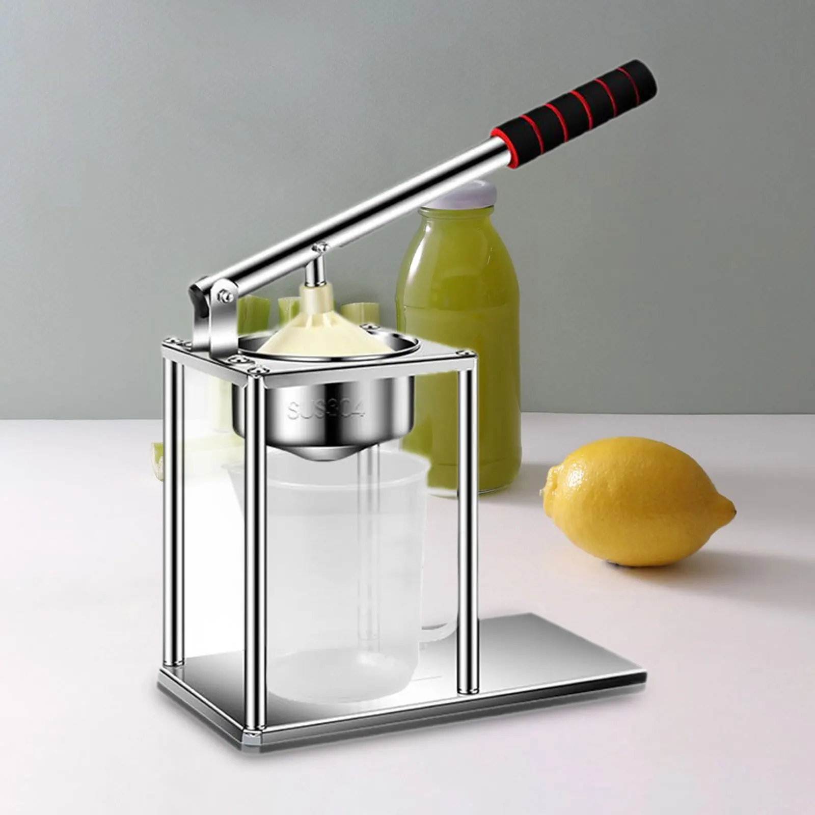 Hand Press Juicer Machine Professional Kitchen Gadget Lime Crusher Lemon Squeezer for Extracting Juices Lime Orange Lemon Fruit