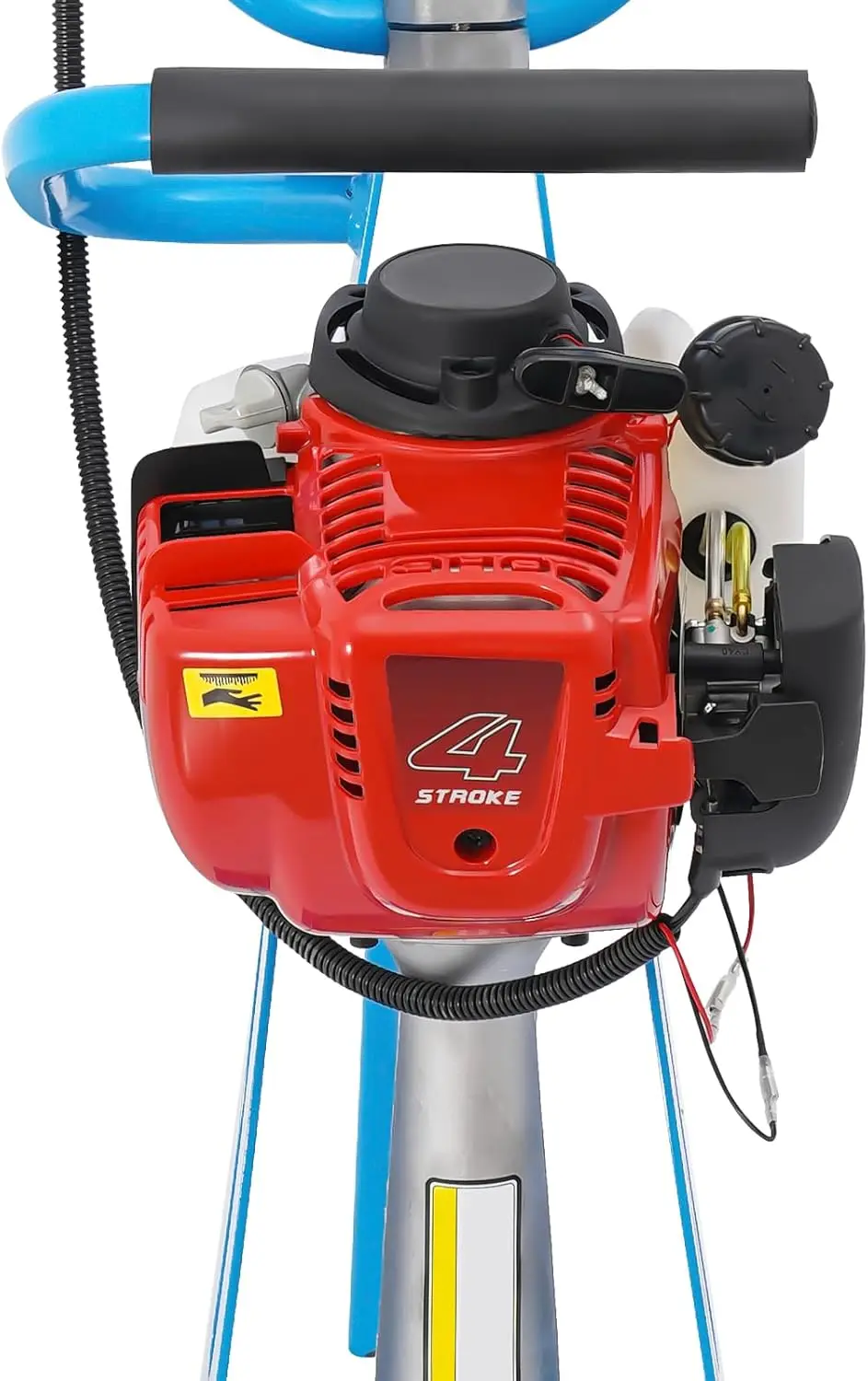 4 السكتة الدماغية الغاز ملموسة الرطب ، 35.8CC 900 واط الطاقة التجارية المسمار الاهتزازي المامول قوة الغاز تهتز الخرسانة