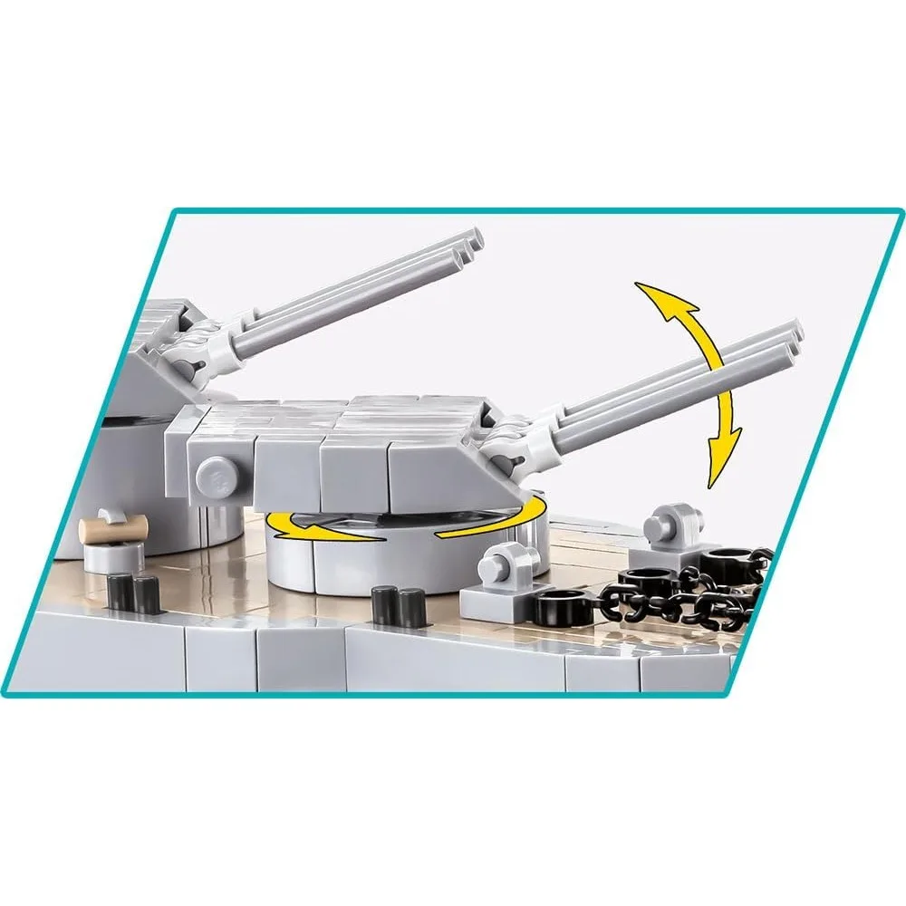 Serie histórica COBI: acorazado de la clase de Pensilvania de la Segunda Guerra Mundial - Modelo ejecutivo