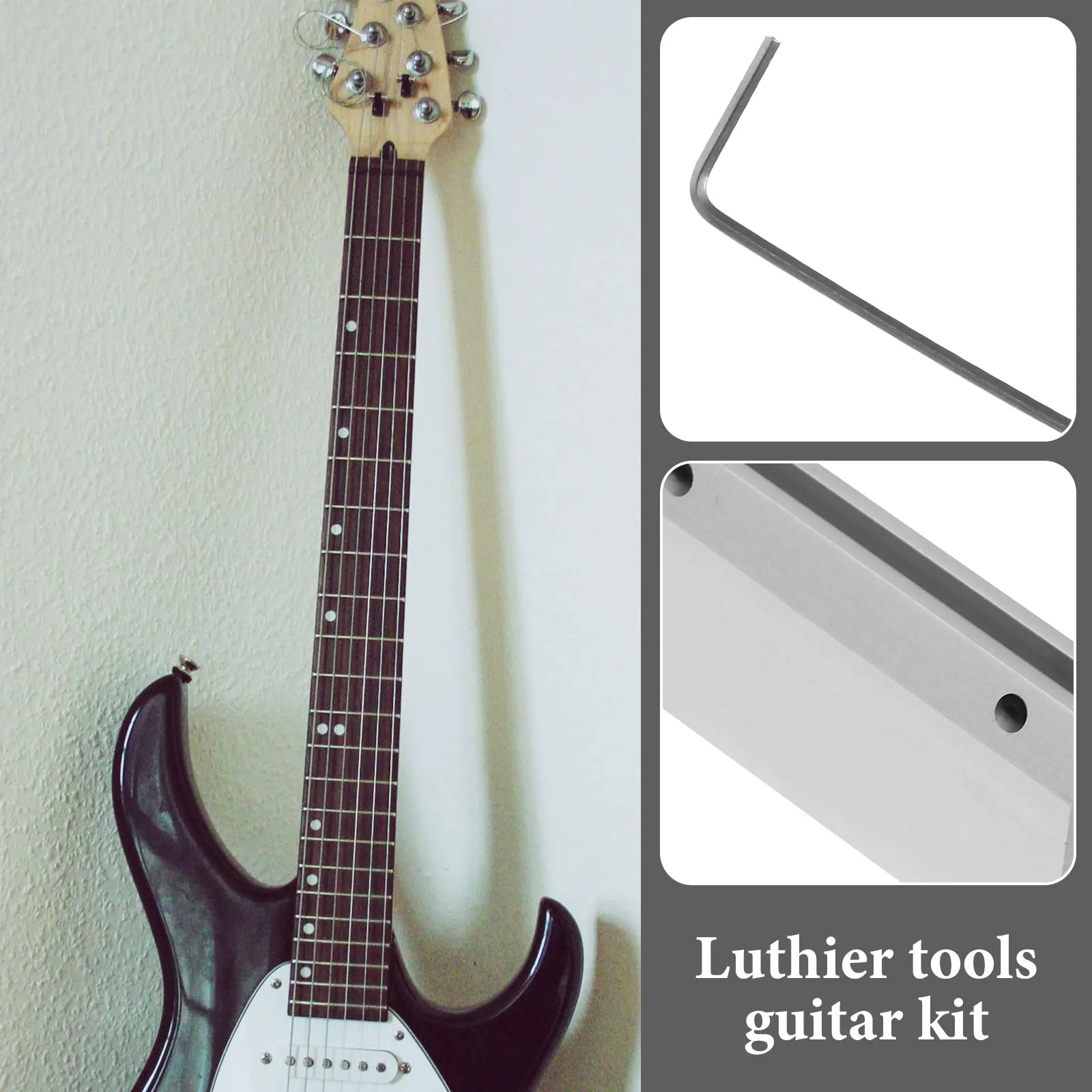 

Guitar Silk Clamp Fret Wire Tool Electric Repair Kit Pressing Rocker Tools Fixture Bass