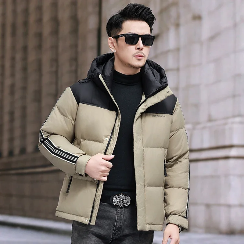 

COZOK 2024 Mens Winter Ultralight Down Jacket Lightweight Luxury Designer Clothing Winter Thick Coat Heated Jacket Winter Jacket