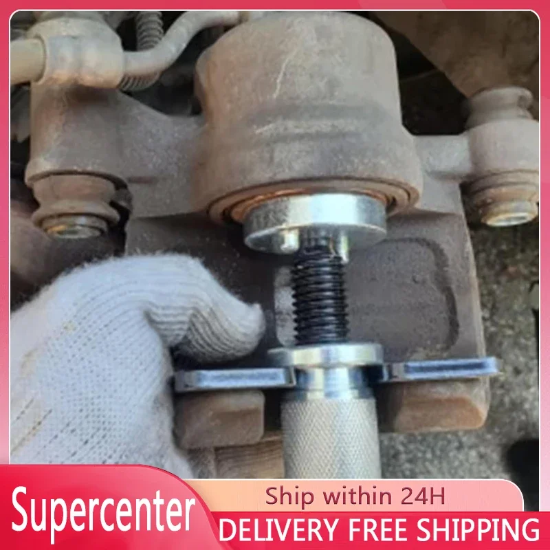 交換用ユニバーサルホイールシリンダーポンプセパレーター修理ツールピストン巻き戻し分解キット車のディスクブレーキパッドキャリパー