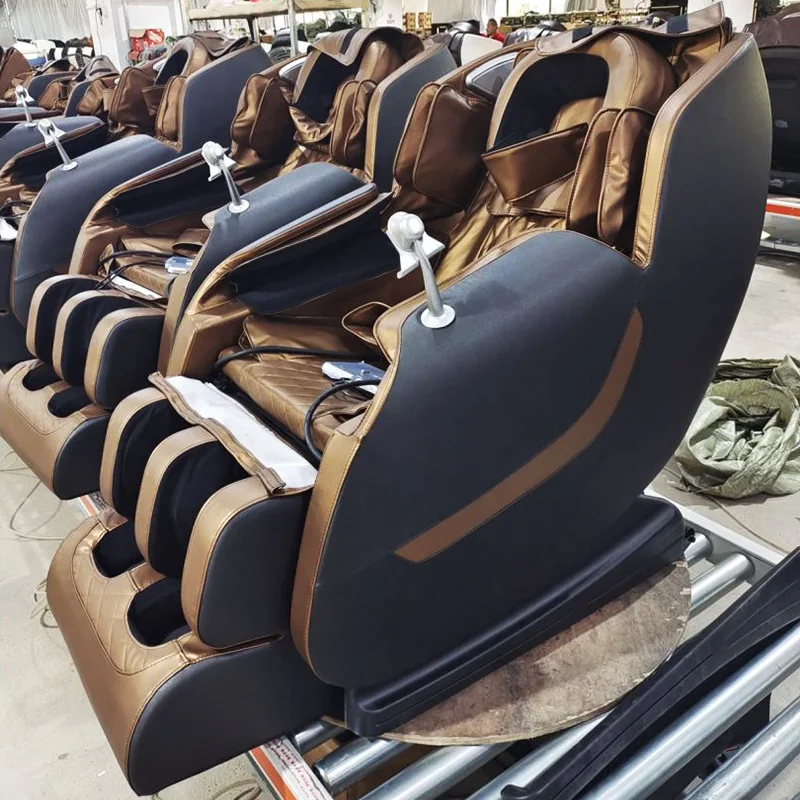 Luxury Intelligent Full-body Electric Massage Chair, Household Small Music Sofa Chair for Middle-aged and Elderly People