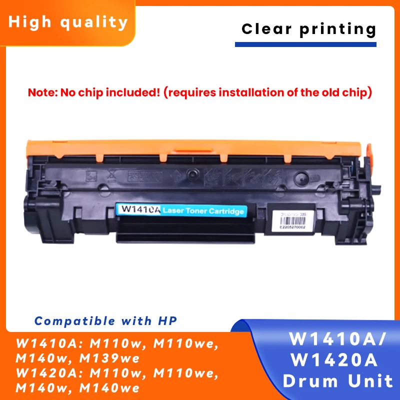 

Для HP LaserJet MFP M139W M139WE M140w M140we M110w M110we M140a M110a тонер-картридж с чипом W1420A W1410A 142A 141A