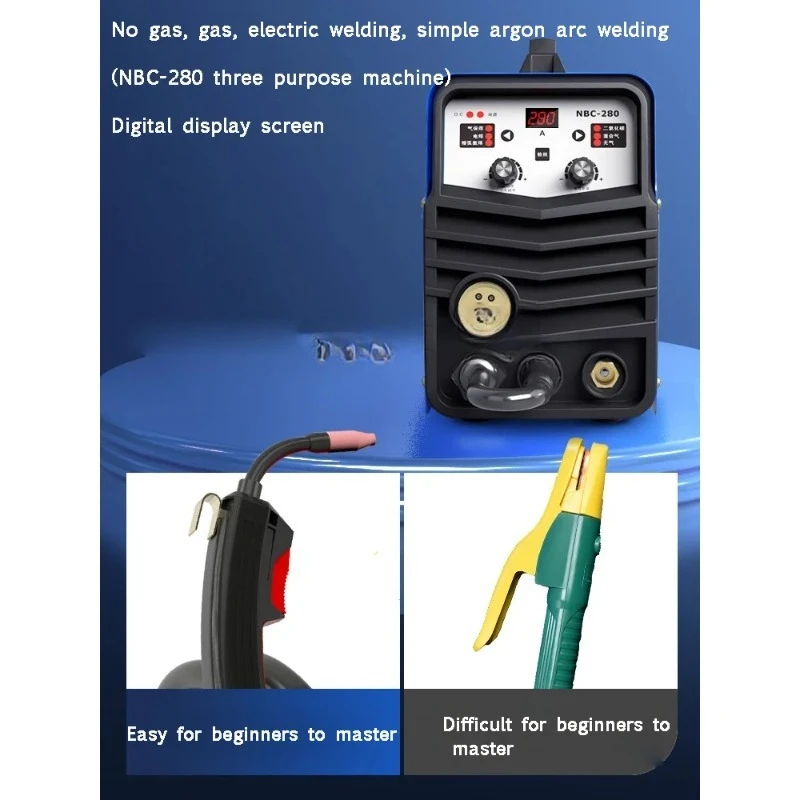 【الأكثر مبيعًا】آلة لحام صغيرة محمولة باليد حماية صغيرة من ثاني أكسيد الكربون NBC-280 الصغيرة #4