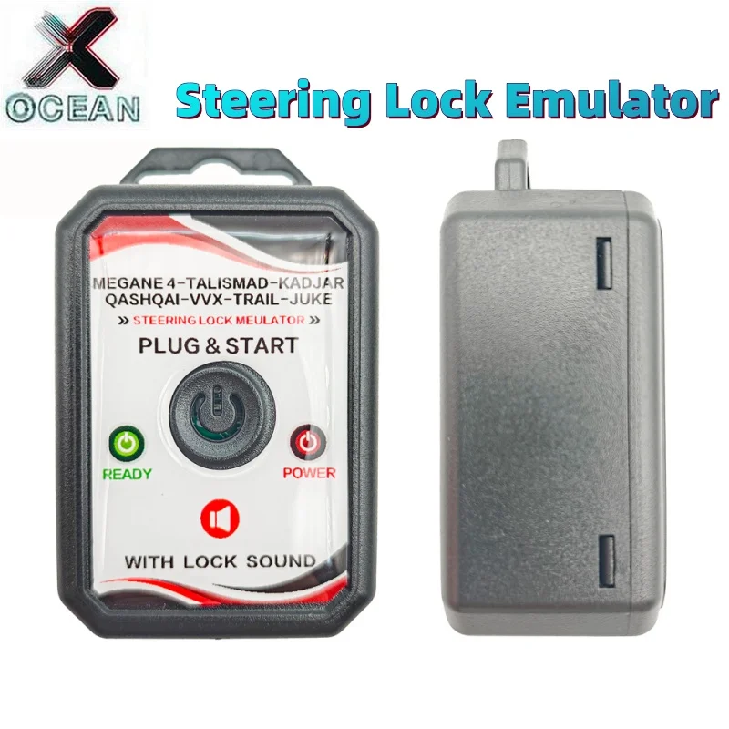 Steering Lock Emulator For Nissan X-Trail Qashqai Juke Micra for R-enault Talisman Megane4 Kadjar With Sound Plug Play