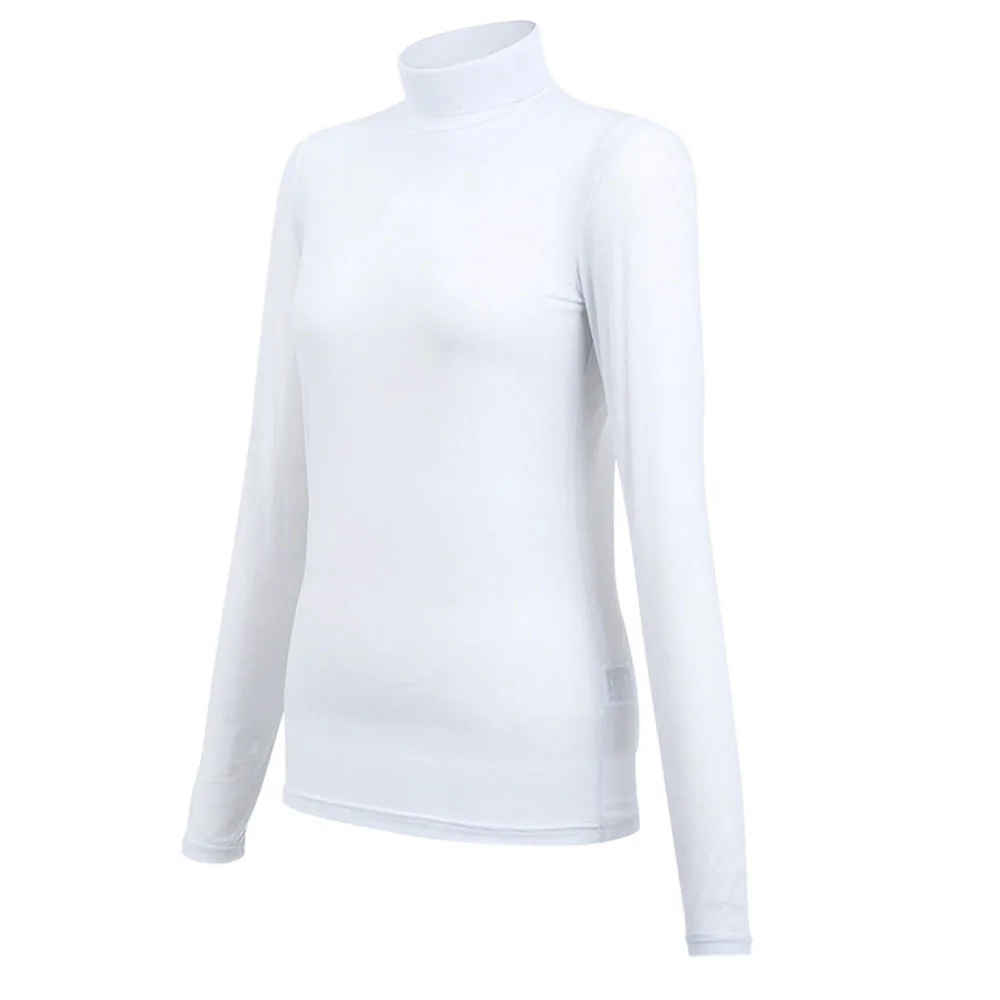 PGM Women‘s Summer Ice Silk Golf Shirts Ladies Sunscreen Long-sleeve Sports Clothing Slim Cooling Anti-UV Quick Dry Breathable