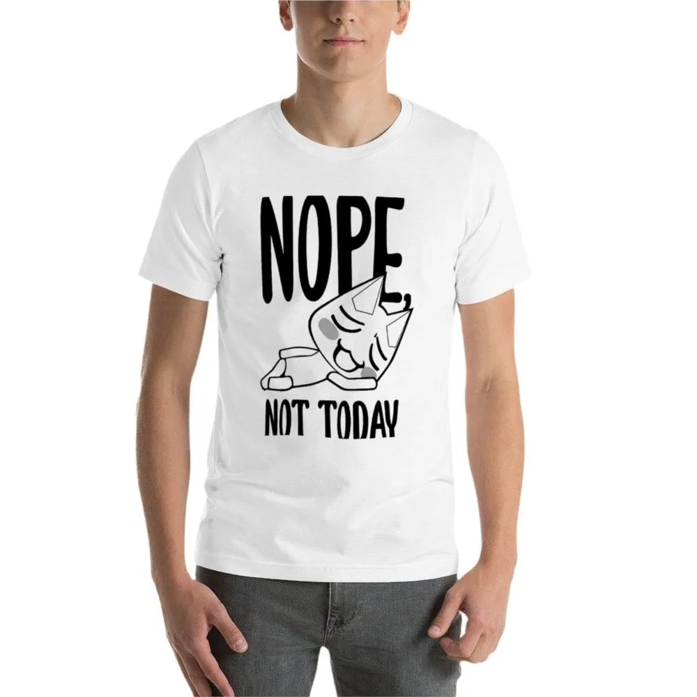 Dokodemo Issho Nope Not Today/\tどこでもいっしょ/Toro Inoue(Toro) T-shirt plus size tops anime clothes hippie clothes Men's t-shirts