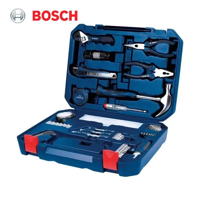 BOSCH 2607002789 108 PCS of Household Multifunctional Hardware Toolbox Bosch Hand Tools Set Power Tool Accessories