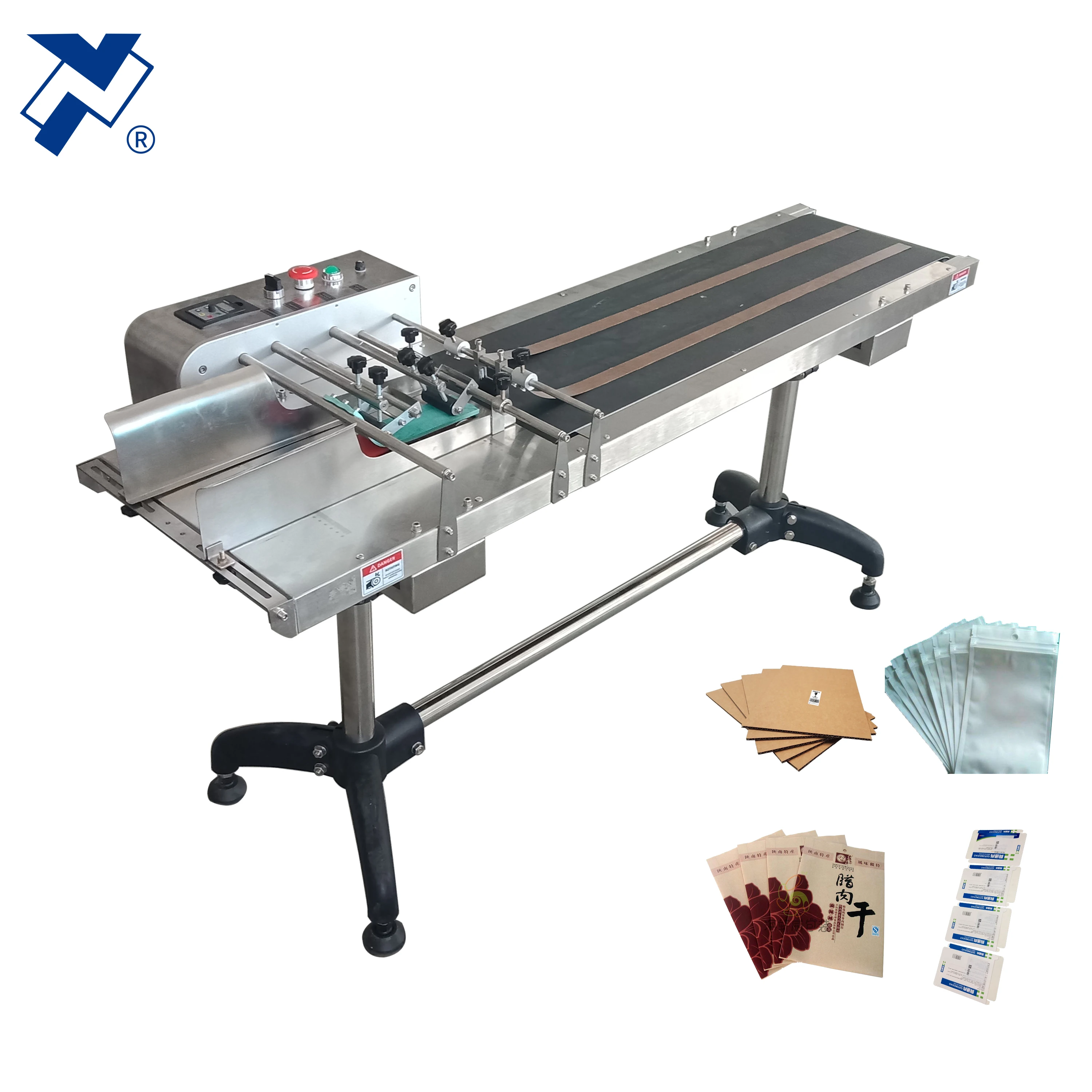 NY-826 High-speed Automatic Friction Bag Feeding Conveyor Industrial Sheet Feeder Separator Paging Machine