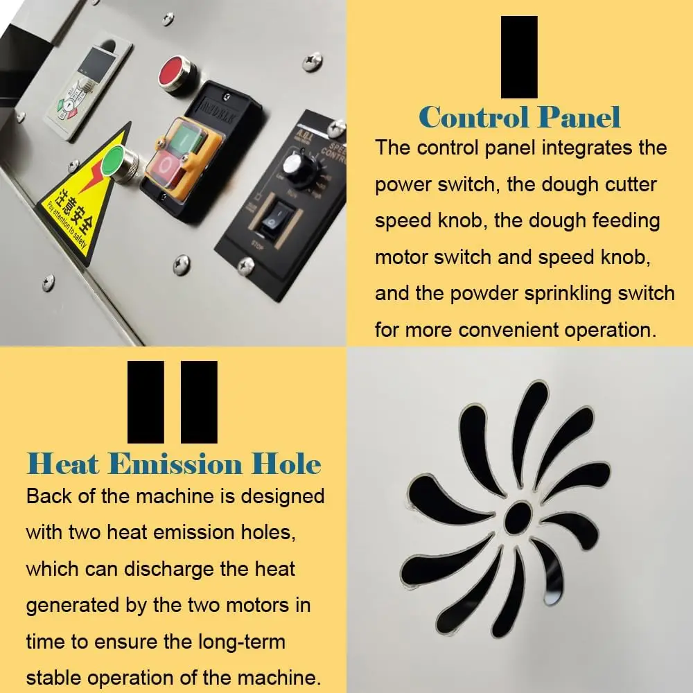 آلة تقسيم العجين مقسم العجين مستدير عالي الكفاءة قاطع العجائن صنع كرة البيتزا