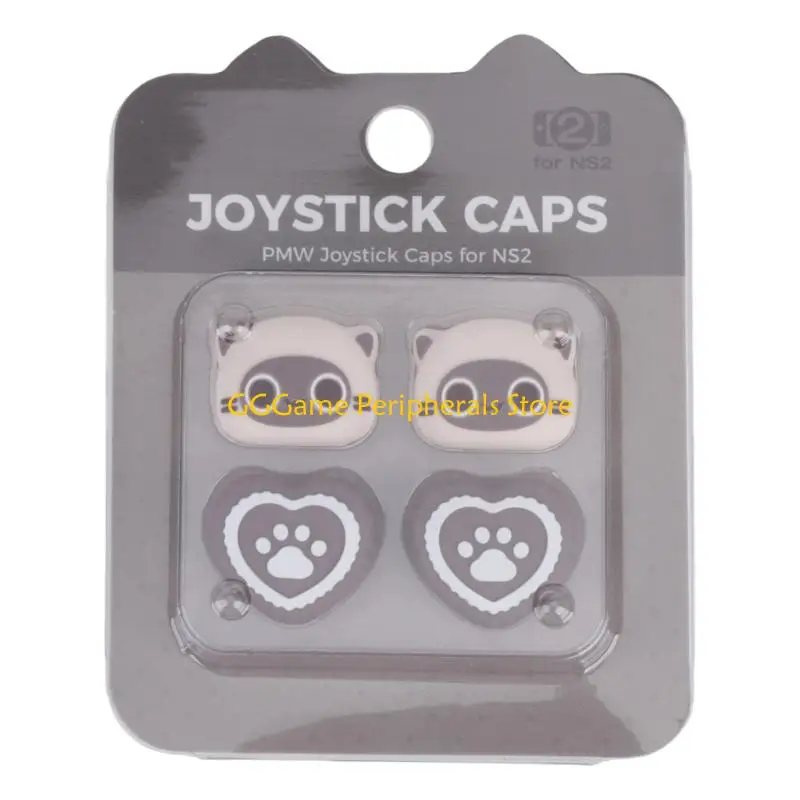 U55B 4Pcs Silicone Cap for NS2 Thumb Covers Analog Cap