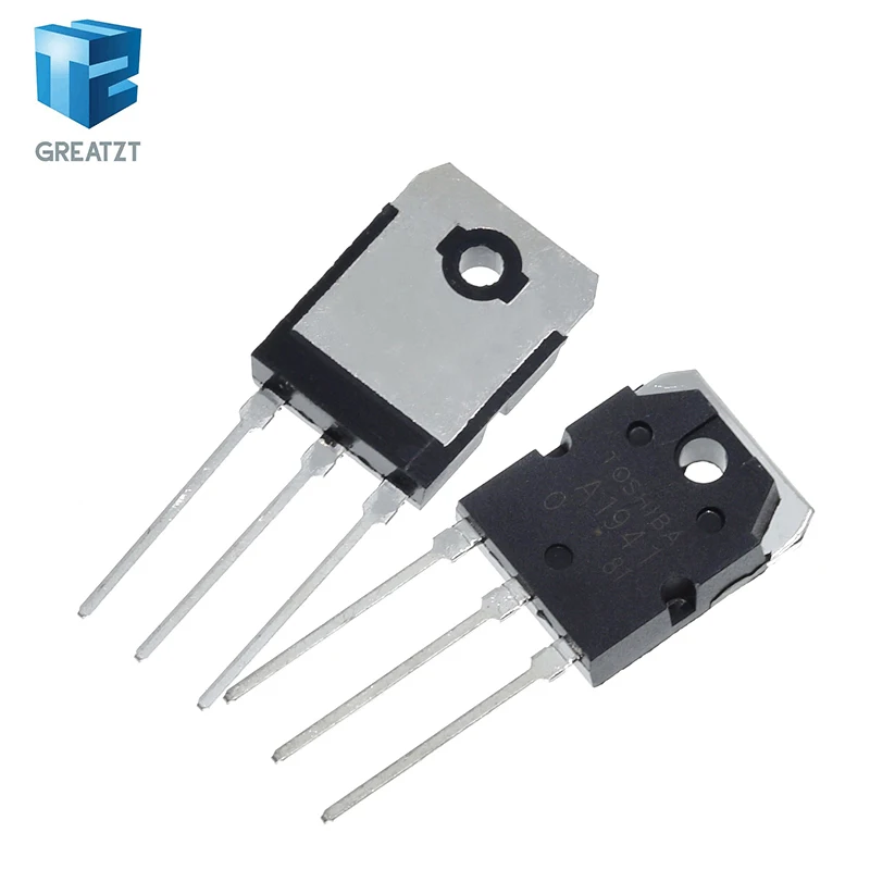 1pairs=1PCS 2SC5198+1PCS 2SA1941 TO3P ( A1941 + C5198) TO-3P Transistor