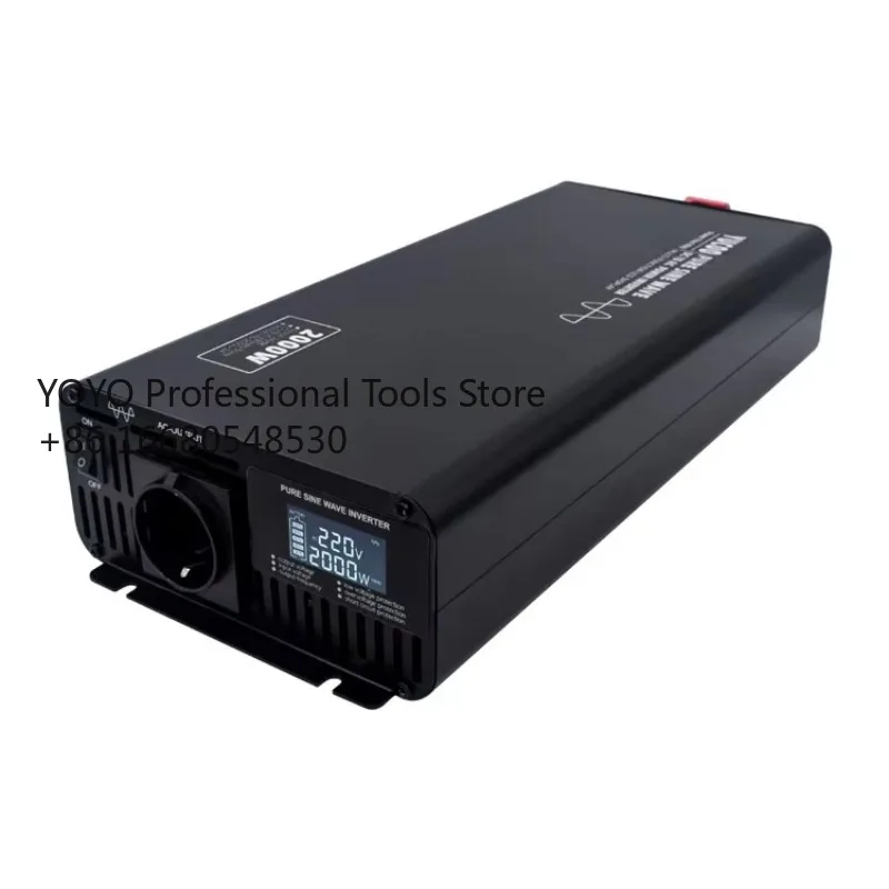 Hal High Quality 600W 1000W 1500W 2000W  3000W 4000W 5000W 12V to 220V Inverter Pure Sine Wave Power Inverter