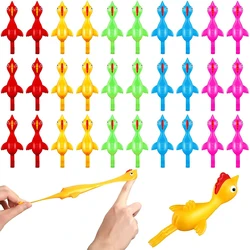 Slingshot Chicken Funny Rubber Flicking To Ejection Toy Turkey Flingers Stretchy Game Party Favor School Activity Gifts