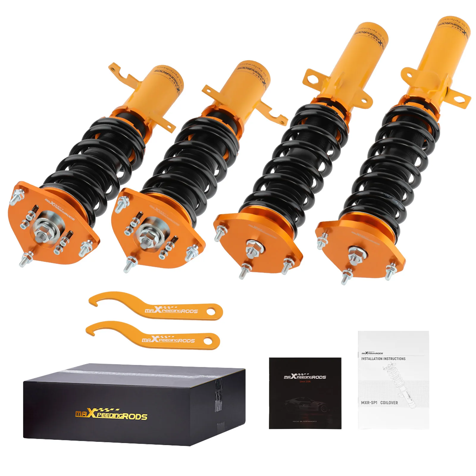 Height Adjustable Coilovers For For Toyota Corolla E90 E100 E110 1987-2002