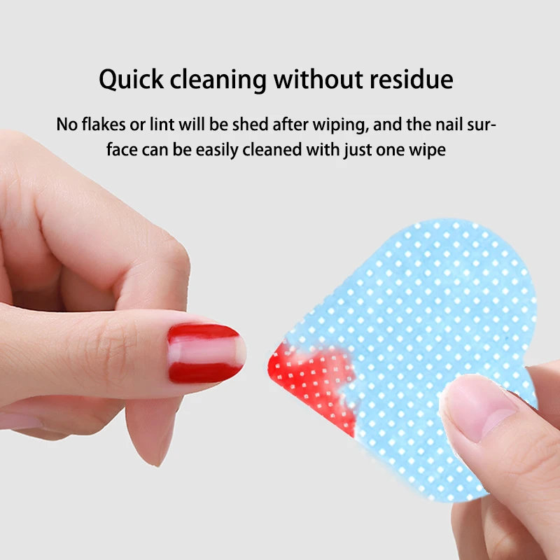 200pcs Lint Free Paper Cotton Pad Eyelash Extension Glue Remover Napkins Lash Grafting Cleaning Glue Mouth Wipe Makeup Tools