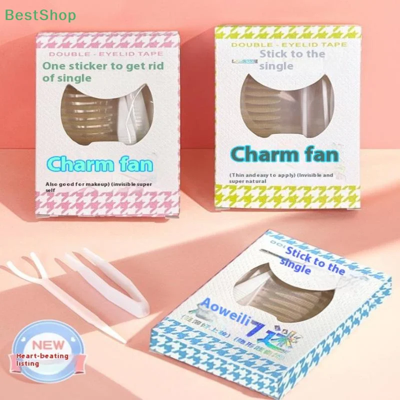 ★ ★ ★   90 قطعة من ملصقات الجفون المزدوجة غير المرئية من الدانتيل أشرطة تجميل العين الكبيرة لشخص جفن واحد