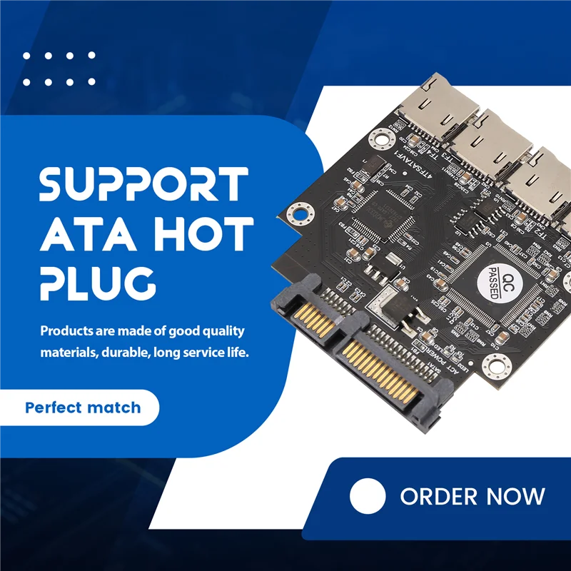 AF93-2,5 Zoll 4TF zu SATA-Adapterkarte, selbstgemachtes SSD-Solid-State-Laufwerk, für Micro-SD zu SATA Group RAID-Karte