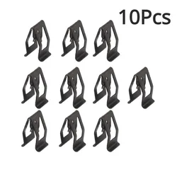 10Pcs Car Universal Fastener Rivet Clip Car Front Interior Console Dash Dashboard Trim Metal Retainer Auto Interior Accessories
