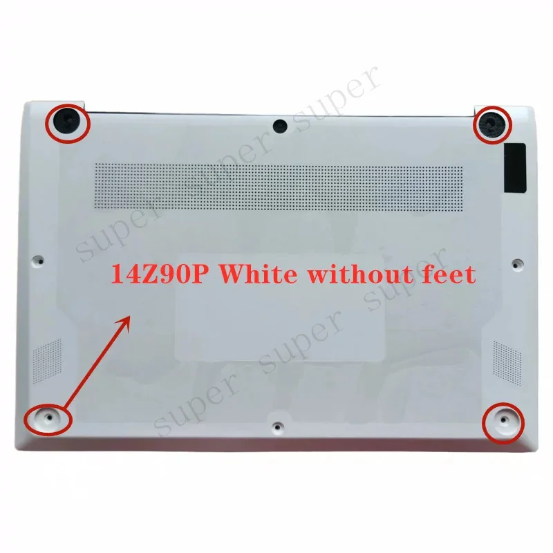 S+New Shell For LG Gram 14Z90P Laptop Front Bezel/Bottom Case