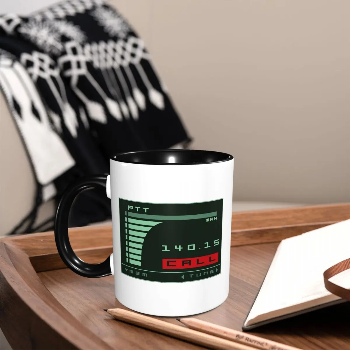 Metal Gear Solid Codec Screen Inspired By Kojima's MGS Mug Ceramic Coffee Cups Tea Mugs Milk Cup Drinkware Gifts for Woman Man
