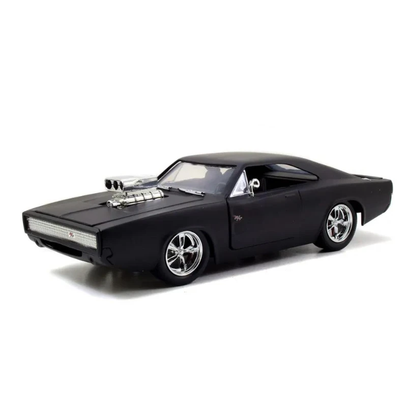 1:24 Fast&Furious 1970 Dodge Charger Car Model Diecast Alloy Horses Muscle Vehicle Models Toy Gift For Collection Z10