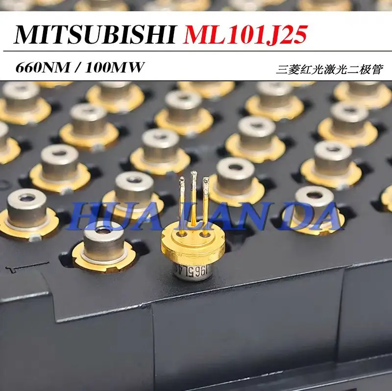 10PCS Mitsubishi ML101J25 650nm 660nm 100mw red laser diode(Disassembled)