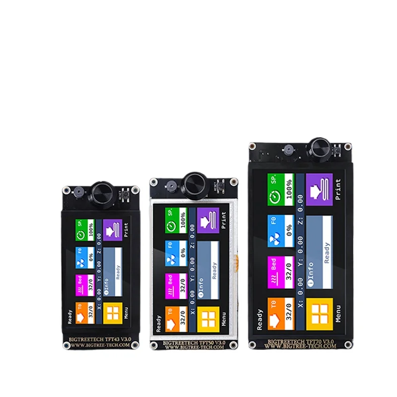 

Дисплей BIGTREETECH TFT28/43/50/70, аксессуары для 3D-принтеров, двухрежимный сенсорный экран