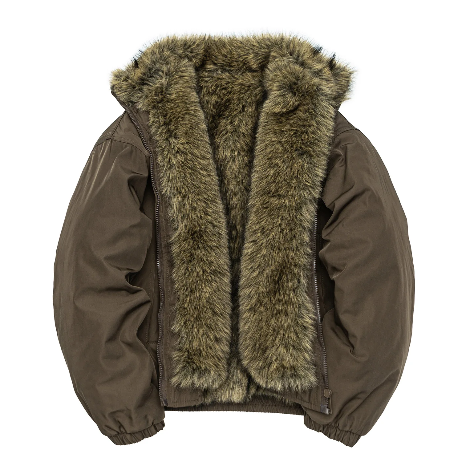 

2025 New Winter Jackets Men Thicken Warm Fur Collar Parkas Coat Streetwear Harajuku Oversized Padded Jackets Outwear