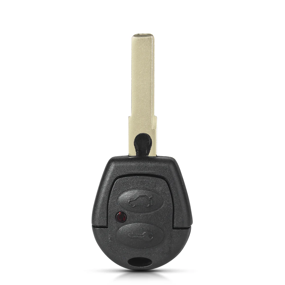 KEYYOU per VW 2 pulsanti portachiavi auto per VW Polo Golf Jetta Sharan Seat Leon Mii Altea per SKODA FABIA OCTAVIA