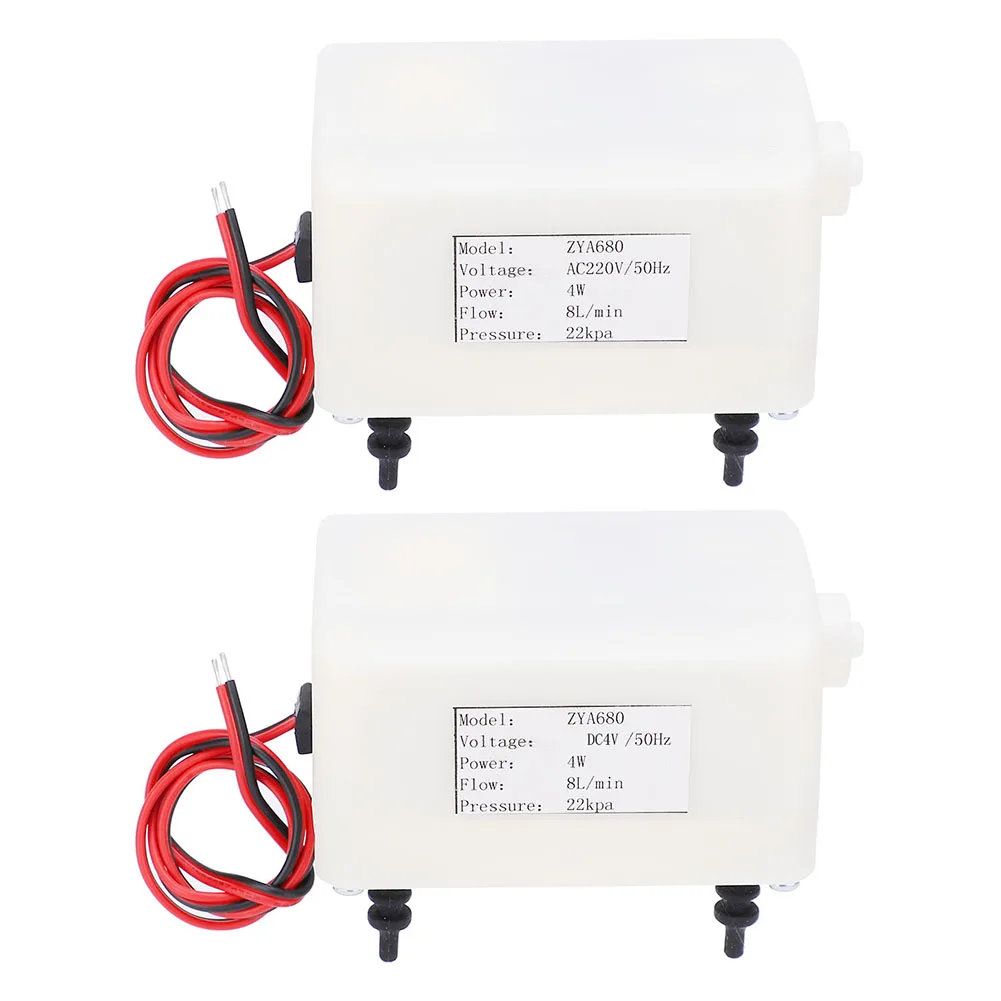 

Воздушный насос 4 Вт Воздушный насос Электрический воздушный насос ZYA680 Воздушный насос Ultra Mute 4 Вт 6‐8 л/мин 15‐25 кПа Электрический насос переменного тока Инфлятор