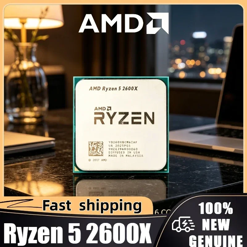 amd-ryzen-5-2600x-100-brand-new-6-core-12-thread-36ghz-95w-cpu-processor-lga-am4-r5-2600x