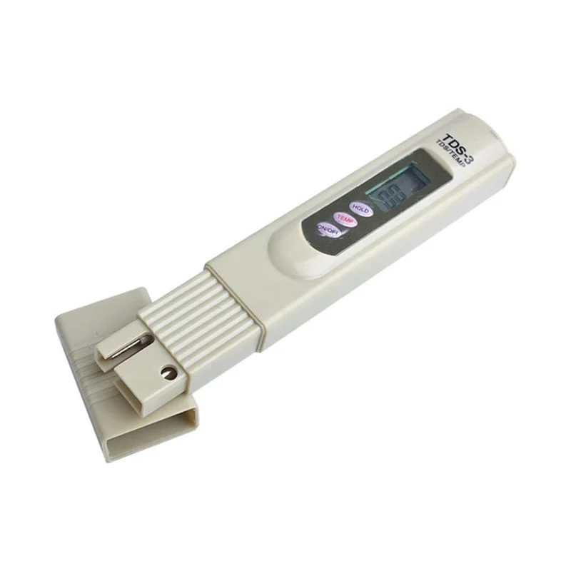 Temperatura Água Dureza Tester, Pen Type, Digital TDS Meter, Hold, TDS-3 PPM