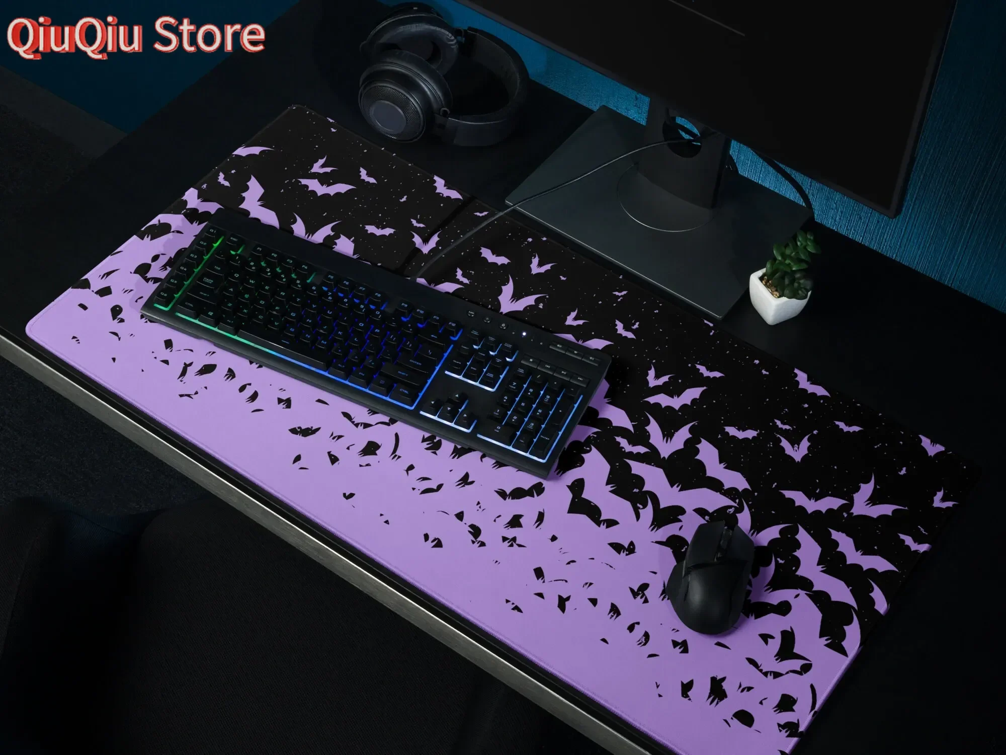 แผ่นรองเมาส์ลายค้างคาวสำหรับฮา - Tradescantia Purple บทวิจารณ์และราคา
