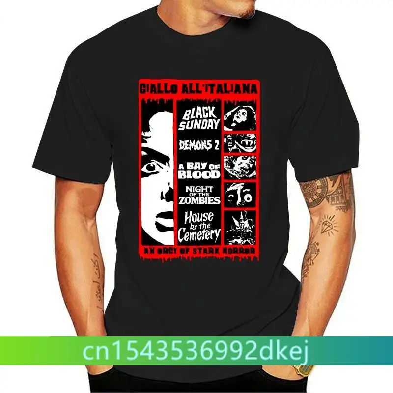 

Men tshirt Giallo AllItaliana Italian Horror T Shirt women T-Shirt tees top