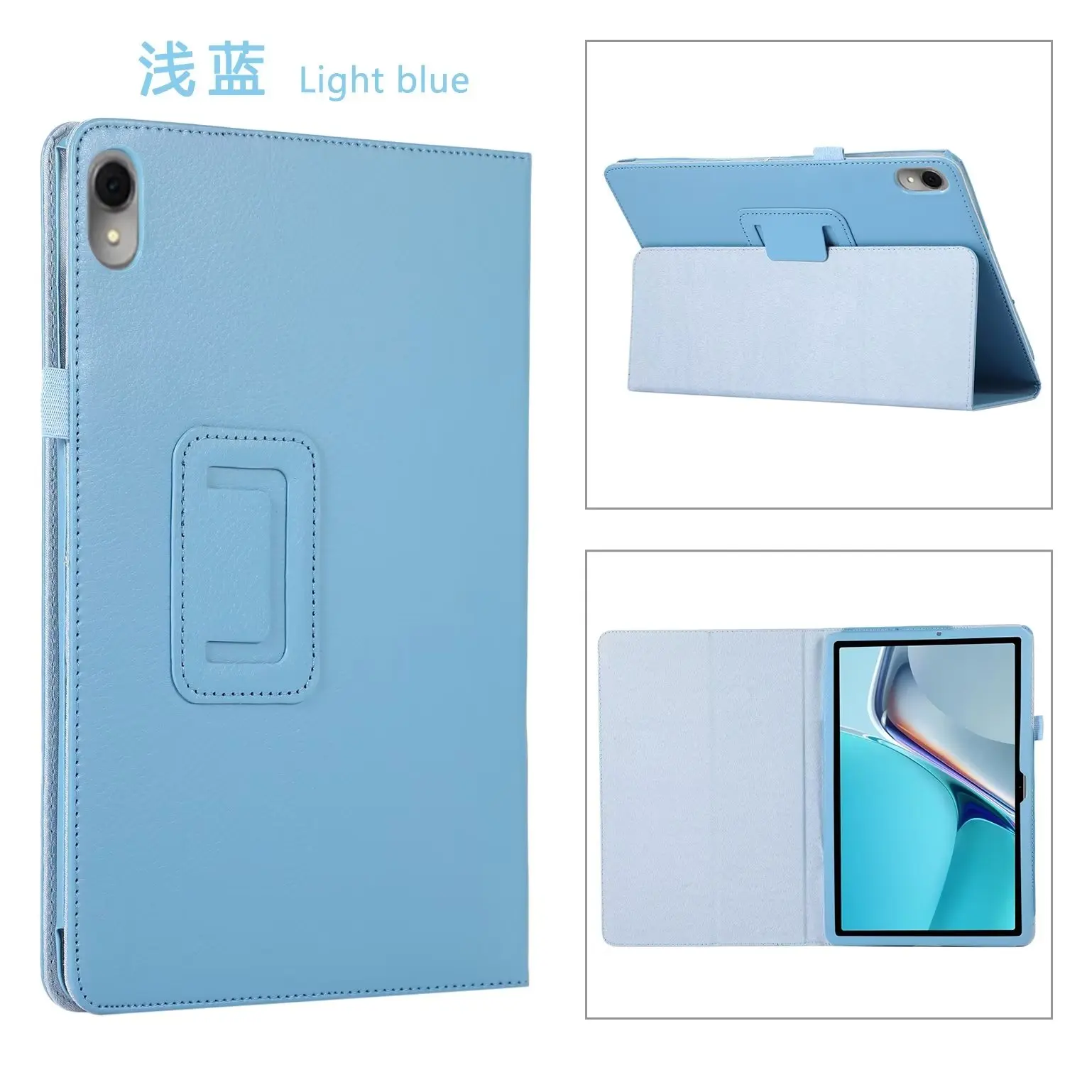 Leather Flap Tablet Case For Samsung Galaxy Tab S9+ 2023 12.4 SM-X816B X810 A9+ SM-X210 Tab S9 Ultra X910/S8 Ultra 14.6 Cover