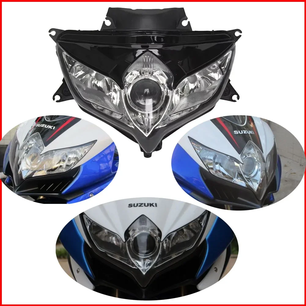 

Высококачественная мотоциклетная фара в сборе для Suzuki GSXR GSX-R 600 750 K8 2008 2009 2010, головной свет, лампа GSXR750 GSXR600
