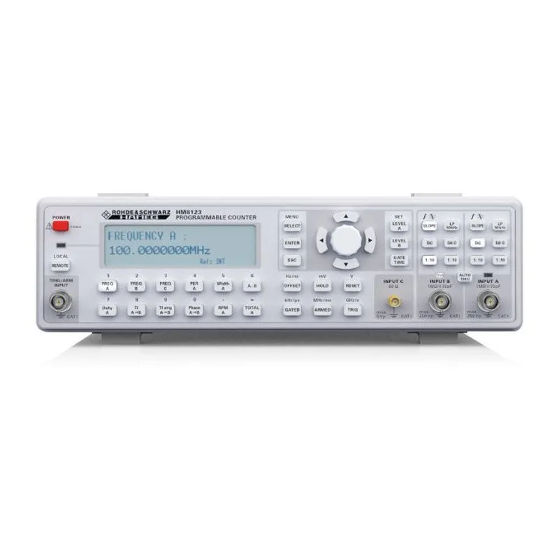 Germany Rohde & Schwarz HM8123 Universal Frequency Counter 0-3GHz Digital Display for RF Testing & Lab Calibration