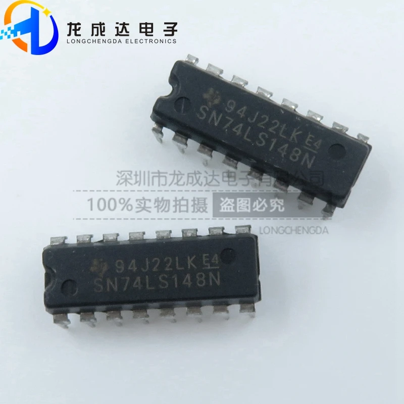 

30pcs original new SN74LS148N 74LS148 DIP-16 encoding chip IC