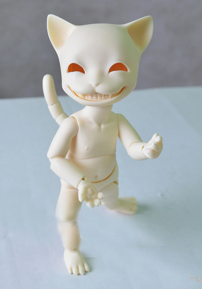 SD Doll Popovy BJD Cheshire 1/4  Quality Articulated Puppet Nude Dolly Model Collection Toy Birthday Gift
