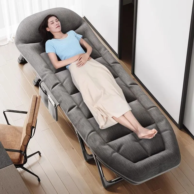 Portable Chaise Lounge Living Room Relaxing Folding Chairs Individual Folding Chair Bed Modern Lazy Chaise Lounge Relaxation