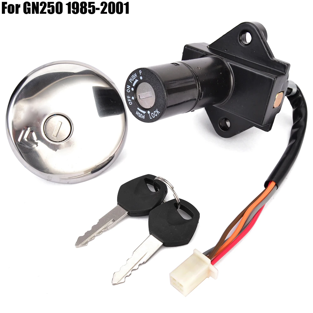 

Ignition Switch Seat Lock For Suzuki GN250 1985 - 2001 / GN 250 1986 1987 1988 1989 1990 1991 1992 1993 1994 1995 1996 1997 1998