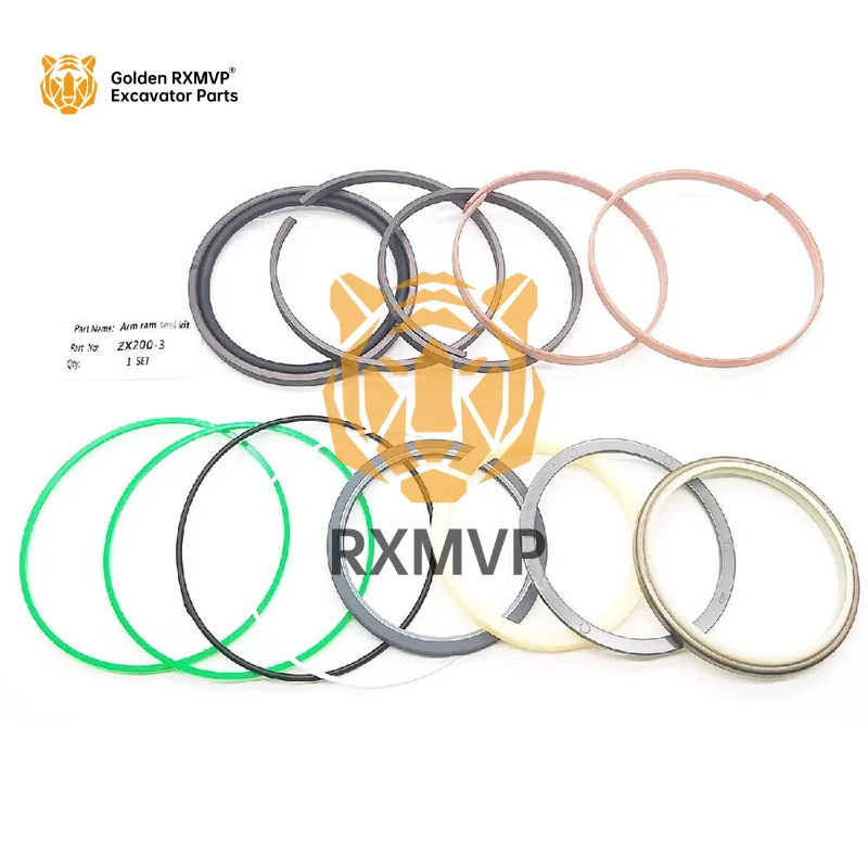 ZX200-3 ARM RAM SEAL KIT Excavator Seal Kit Boom Arm Cylinder Bucket Seal for ZX200-3 Zx200-3G Zx200-5g Zx210LC-3