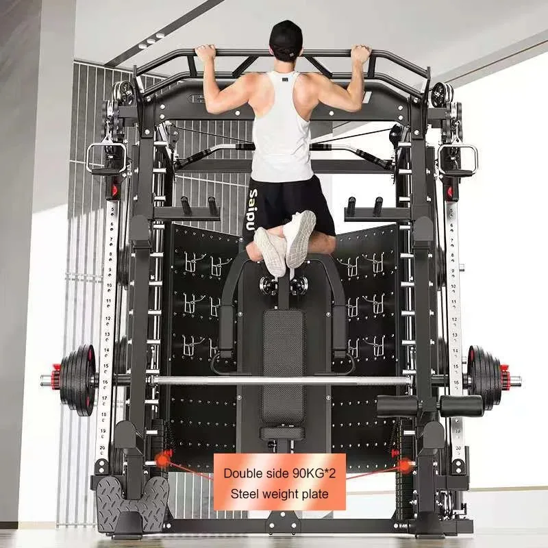 Smith machine Sport Integrated Training Machine Workout Training Machine Fitness Equipment Gym Home Exercise Bodybuilding